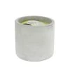 Bougies La Française Bougies Bougie Extérieur Pot Béton 60h Citronnelle