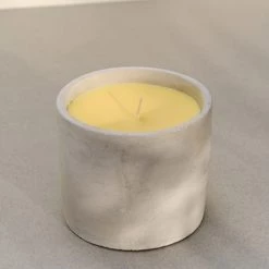 Bougies La Française Bougies Bougie Extérieur Pot Béton 60h Citronnelle -Bougeoirs Soldes Magasin bougie exterieur pot beton 60h citronnelle 3