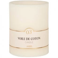 Maisons Du Monde Bougies Bougie Lanterne Parfumée Blanche H15, 1020g