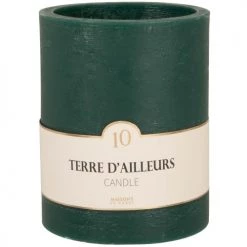 Maisons Du Monde Bougies Bougie Lanterne Parfumée Bleu Canard H15