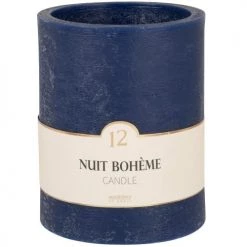 Maisons Du Monde Bougies Bougie Lanterne Parfumée Bleue H15