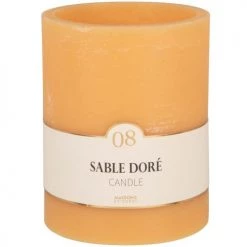 Maisons Du Monde Bougies Bougie Lanterne Parfumée Jaune H15