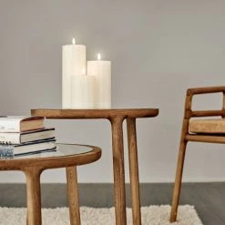 Uyuni Lighting Bougeoirs Bougie Led 10x15cm Cire Crème -Bougeoirs Soldes Magasin bougie led 10x15cm cire creme 3