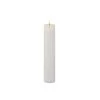 Sirius Bougies Bougie LED En Cire Naturelle Blanc Lot De 2