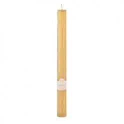 Maisons Du Monde Bougies Bougie Longue Dorée H24 - Lot De 6