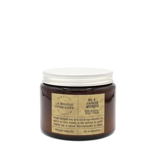 La Bougie Herbivore Bougies Bougie Naturelle Parfumée - 400g 3 La Bougie Herbivore Bougies Bougie Naturelle Parfumée - 400g