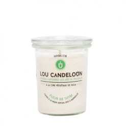 Lou Candeloun Bougies Bougie Naturelle Parfumée Fleur De Thym