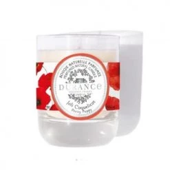 Durance Bougies Bougie Naturelle Parfumée Joli Coquelicot 180g
