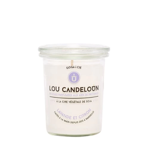 Lou Candeloun Bougies Bougie Naturelle Parfumée Lavande Et Citron 3 Lou Candeloun Bougies Bougie Naturelle Parfumée Lavande Et Citron