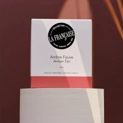 Bougies La Française Bougies Bougie Parfumée 40h Ambre Fauve -Bougeoirs Soldes Magasin bougie parfumee 40h ambre fauve 4