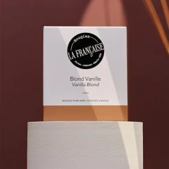 Bougies La Française Bougies Bougie Parfumée 40h Blond Vanille -Bougeoirs Soldes Magasin bougie parfumee 40h blond vanille 4