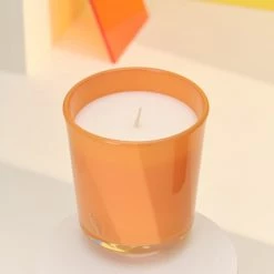 Bougies La Française Bougies Bougie Parfumée 40h Orange Mandarine -Bougeoirs Soldes Magasin bougie parfumee 40h orange mandarine 3