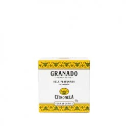 Granado Phebo Bougies Bougie Parfumée à La Citronnelle -Bougeoirs Soldes Magasin bougie parfumee a la citronnelle 1