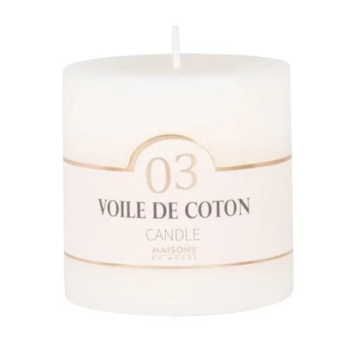 Maisons Du Monde Bougies Bougie Parfumée Blanche H7, 230g - Lot De 2 3 Maisons Du Monde Bougies Bougie Parfumée Blanche H7, 230g - Lot De 2