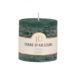 Maisons Du Monde Bougies Bougie Parfumée Bleu Canard H7, 230g - Lot De 2