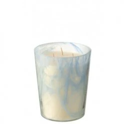 LANADECO Bougies Bougie Parfumée Bleu Clair 68h