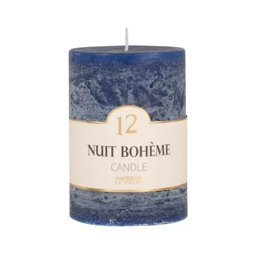 Maisons Du Monde Bougies Bougie Parfumée Bleue H10, 330g - Lot De 2 3 Maisons Du Monde Bougies Bougie Parfumée Bleue H10, 330g - Lot De 2