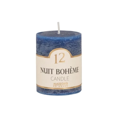 Maisons Du Monde Bougies Bougie Parfumée Bleue H6, 75g - Lot De 6 3 Maisons Du Monde Bougies Bougie Parfumée Bleue H6, 75g - Lot De 6