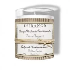 Durance Bougies Bougie Parfumée Cèdre Argenté