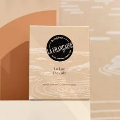 Bougies La Française Bougies Bougie Parfumée Cire Végétale 40h Le Lac -Bougeoirs Soldes Magasin bougie parfumee cire vegetale 40h le lac 4