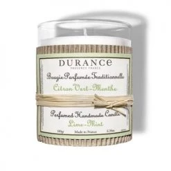 Durance Bougies Bougie Parfumée Citron Vert Menthe