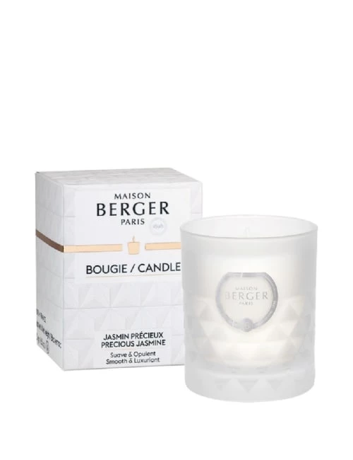 Maison Berger Bougies Bougie Parfumée Clarity Givrée Jasmin Précieux 3 Maison Berger Bougies Bougie Parfumée Clarity Givrée Jasmin Précieux