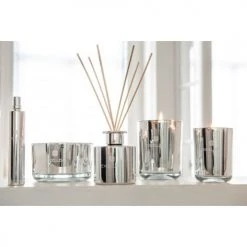 LANADECO Bougies Bougie Parfumée Cotton Candy Argent 50h -Bougeoirs Soldes Magasin bougie parfumee cotton candy argent 50h 3