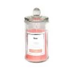 Wadiga Bougies Bougie Parfumée Dans Pot En Verre Rose 9,5x17cm -Bougeoirs Soldes Magasin bougie parfumee dans pot en verre rose 9 5x17cm