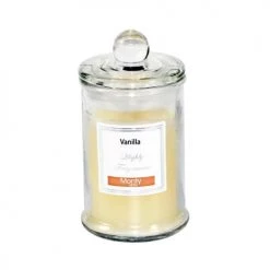 Wadiga Bougies Bougie Parfumée Dans Pot En Verre Vanille 6x11cm