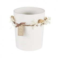 Maisons Du Monde Bougies Bougie Parfumée En Céramique Blanche 930 G