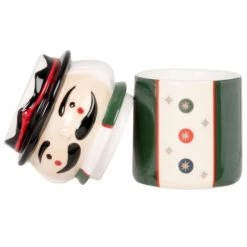 Maisons Du Monde Décorations Lumineuses De Noël Bougie Parfumée En Céramique Forme De Casse Noisette 85g -Bougeoirs Soldes Magasin bougie parfumee en ceramique forme de casse noisette 85g 1000 6 22 228843 2