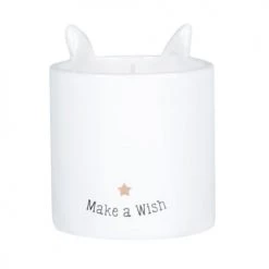 Maisons Du Monde Décorations Lumineuses De Noël Bougie Parfumée En Céramique Imprimé Blanche Et Dorée, 150g - Lot De 2 -Bougeoirs Soldes Magasin bougie parfumee en ceramique imprime blanche et doree 150g 1000 9 38 208769 3