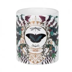 Maisons Du Monde Bougies Bougie Parfumée En Céramique Imprimé Papillon 180g