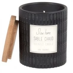 Maisons Du Monde Bougies Bougie Parfumée En Céramique Martelée Noire 175 G -Bougeoirs Soldes Magasin bougie parfumee en ceramique martelee noire 175 g 1000 2 21 210105 2