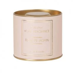 Maisons Du Monde Bougies Bougie Parfumée En Métal Beige Et Doré 190g - Lot De 2