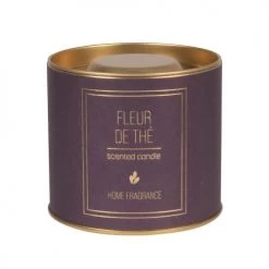 Maisons Du Monde Bougies Bougie Parfumée En Métal Vieux Mauve Et Doré 190g - Lot De 2
