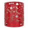 Maisons Du Monde Décorations Lumineuses De Noël Bougie Parfumée En Verre Ajouré Rouge 110g -Bougeoirs Soldes Magasin bougie parfumee en verre ajoure rouge 110g 1000 13 29 228850 1