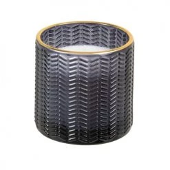 Maisons Du Monde Bougies Bougie Parfumée En Verre Bleu H7 100 G