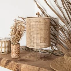 Maisons Du Monde Bougies Bougie Parfumée En Verre Et Osier, 370g -Bougeoirs Soldes Magasin bougie parfumee en verre et osier 370g 1000 15 35 214096 3