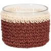 Maisons Du Monde Bougies Bougie Parfumée En Verre Et Tissu Style Crochet Violet Et Beige 350g -Bougeoirs Soldes Magasin bougie parfumee en verre et tissu style crochet violet et beige 350g 1000 7 1 227059 2