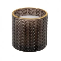 Maisons Du Monde Bougies Bougie Parfumée En Verre Gris Foncé H7 100 G