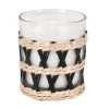 Maisons Du Monde Bougies Bougie Parfumée En Verre Imprimé Et Tressage 230g -Bougeoirs Soldes Magasin bougie parfumee en verre imprime et tressage 230g 1000 11 3 227471 1