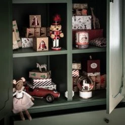 Maisons Du Monde Décorations à Poser De Noël Bougie Parfumée En Verre Imprimé Végétal -Bougeoirs Soldes Magasin bougie parfumee en verre imprime vegetal 1000 8 7 197463 5