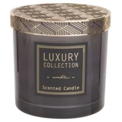 Maisons Du Monde Bougies Bougie Parfumée En Verre 350g -Bougeoirs Soldes Magasin bougie parfumee en verre metal ambre ambre 1000 2 39 175068 1 1