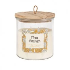 Maisons Du Monde Bougies Bougie Parfumée En Verre Motifs Graphiques, 430g