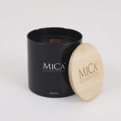 Mica Decorations Bougies Bougie Parfumée En Verre Noir -Bougeoirs Soldes Magasin bougie parfumee en verre noir 10