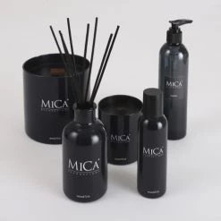Mica Decorations Bougies Bougie Parfumée En Verre Noir -Bougeoirs Soldes Magasin bougie parfumee en verre noir 11