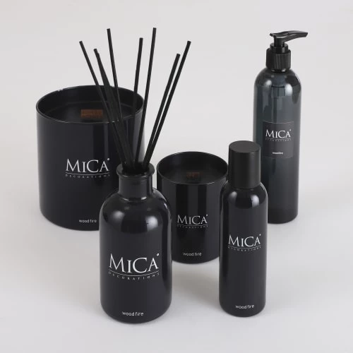 Mica Decorations Bougies Bougie Parfumée En Verre Noir 6 Mica Decorations Bougies Bougie Parfumée En Verre Noir – Image 4