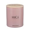 Mica Decorations Bougies Bougie Parfumée En Verre Rose -Bougeoirs Soldes Magasin bougie parfumee en verre rose 1