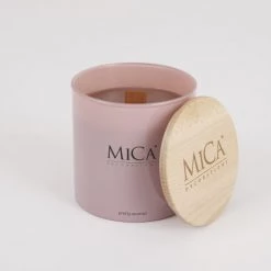 Mica Decorations Bougies Bougie Parfumée En Verre Rose -Bougeoirs Soldes Magasin bougie parfumee en verre rose 8